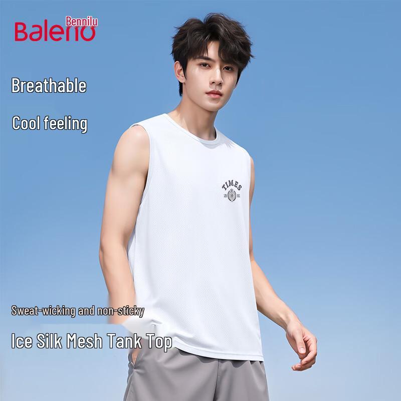 Baleno Men s Ice Silk Sleeveless Vest with JPB Crown Graphic XL
Baleno Men s Ice Silk Sleeveless Vest with JPB Crown Graphic XL