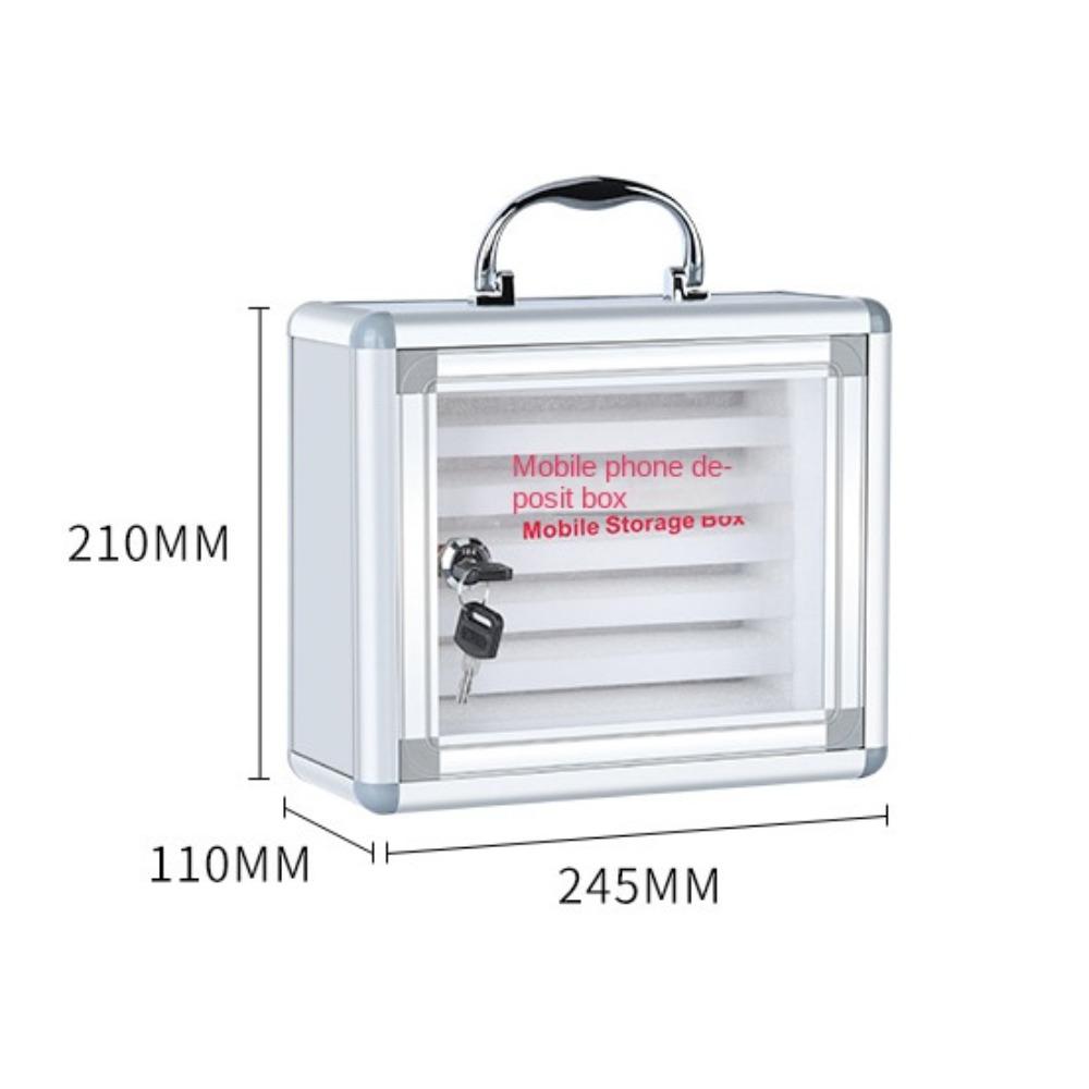 6/12/36/48 слотов алюминиевый сплав хранения телефона запираемый шкаф для хранения сотовых телефонов 6 Slots
6/12/36/48 слотов алюминиевый сплав хранения телефона запираемый шкаф для хранения сотовых телефонов 6 Slots
