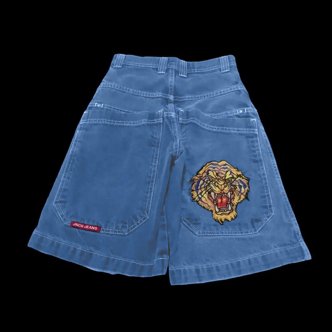 Унісекс Y2K мішкуваті шорти Vintage American Streetwear друк джинсові шорти 2000-х років хіп-хоп чоловіки жінки повсякденні баскетбольні шорти XL
Унісекс Y2K мішкуваті шорти Vintage American Streetwear друк джинсові шорти 2000-х років хіп-хоп чоловіки жінки повсякденні баскетбольні шорти XL