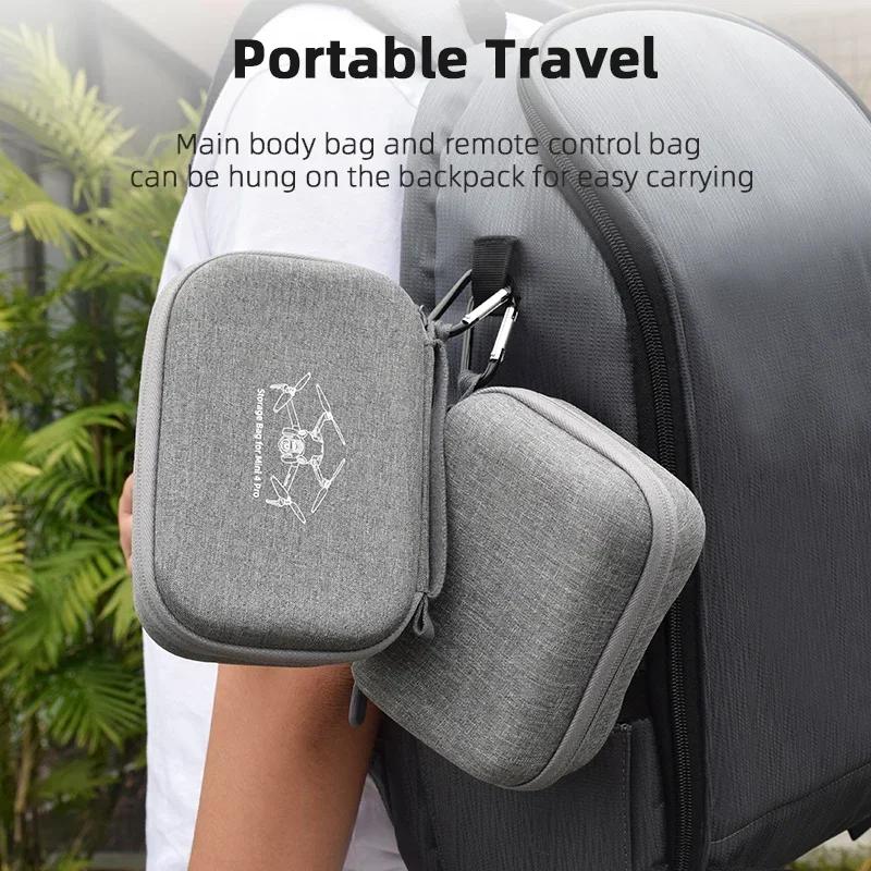 Storage Bag for DJI Mini 4 Pro Remote Controller Drone Body Portable Carrying Case Handbag Smart Controller Accessories
Storage Bag for DJI Mini 4 Pro Remote Controller Drone Body Portable Carrying Case Handbag Smart Controller Accessories