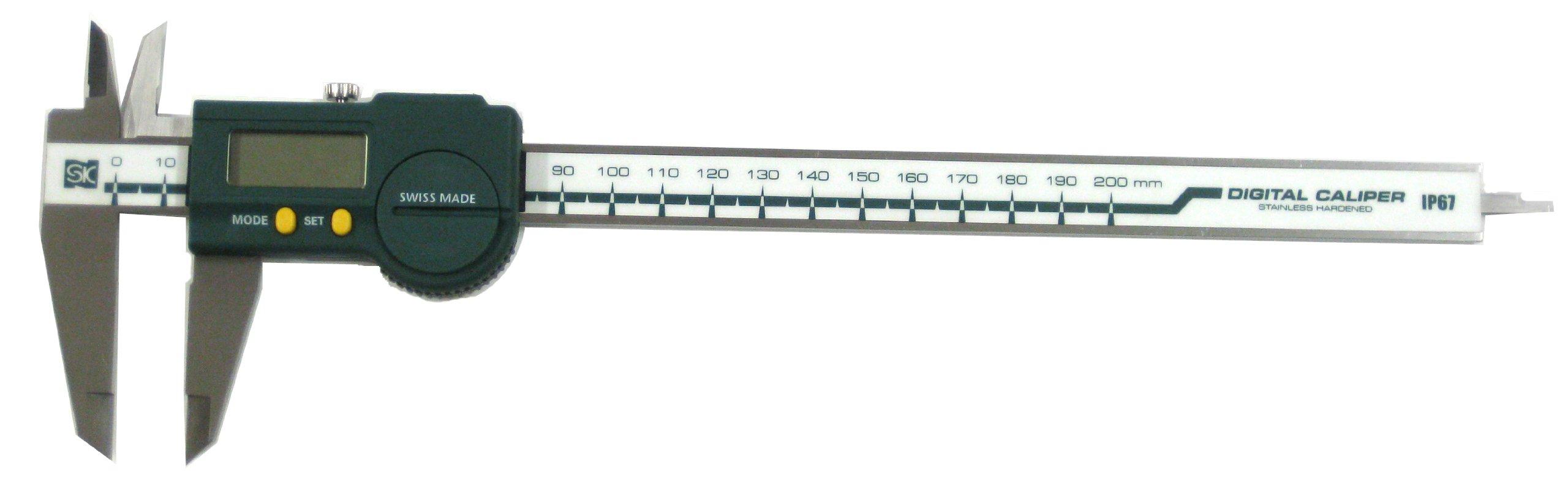 Niigata Seiki SK Digital Caliper S Line IP67 200mm D-200IP67S 
Niigata Seiki SK Digital Caliper S Line IP67 200mm D-200IP67S