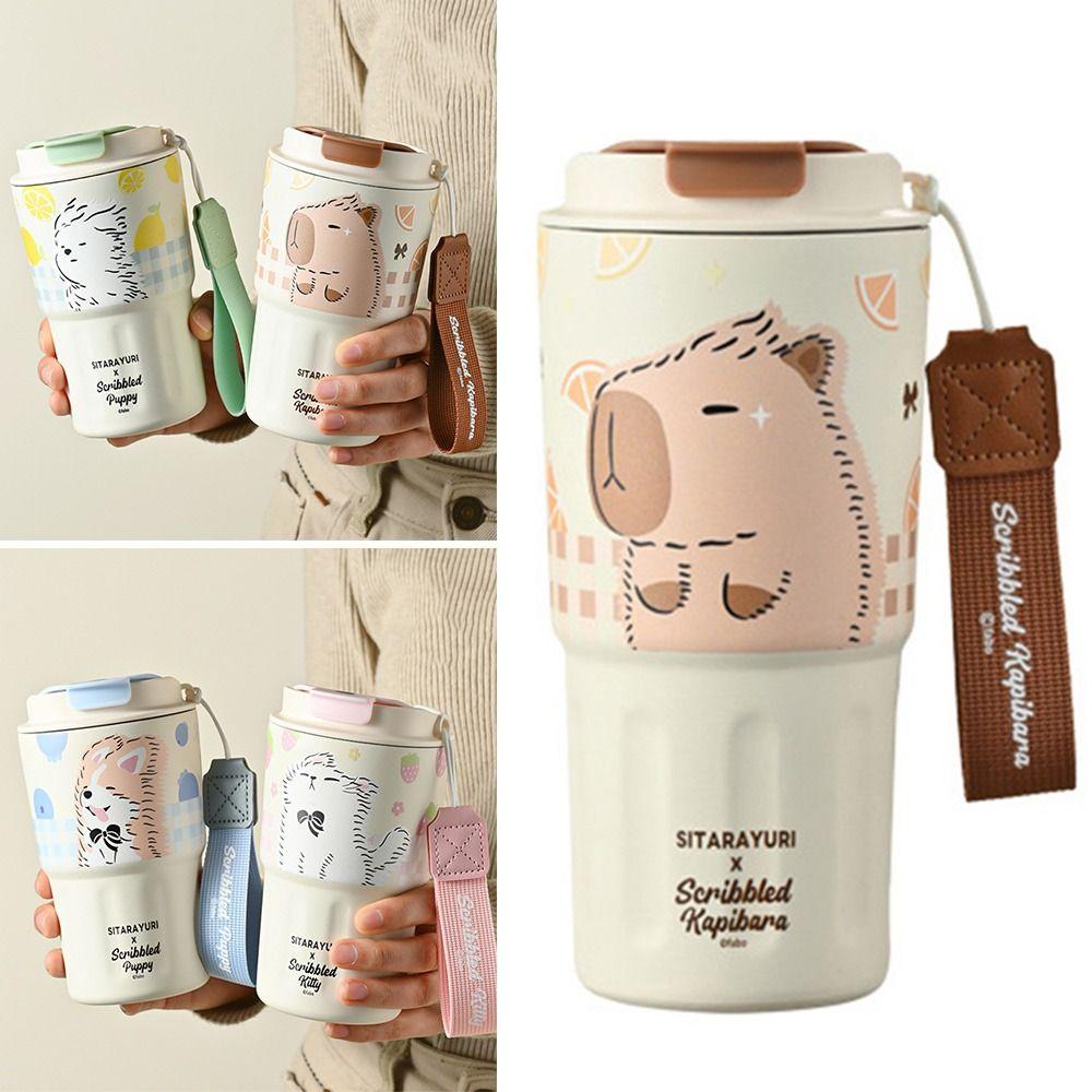 With Lifting Rope Insulated Cup 600ML Water Mug Winter Tumbler Office Workers B-360ml
With Lifting Rope Insulated Cup 600ML Water Mug Winter Tumbler Office Workers B-360ml