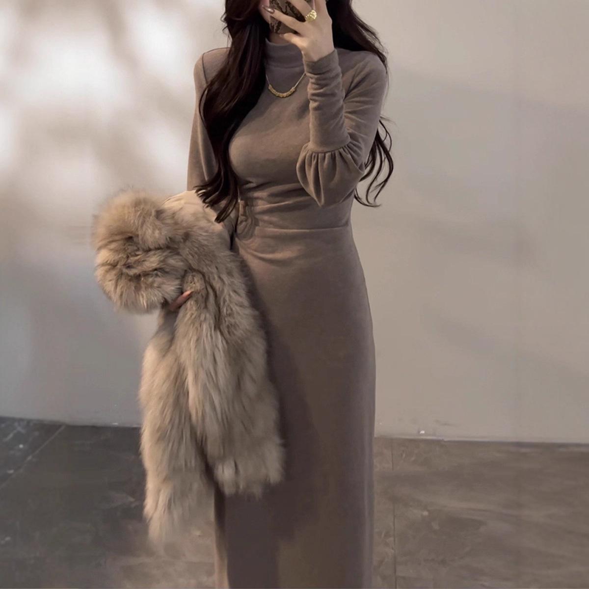 New Winter Retro Lantern Sleeve Slim Fit Half-High Collar Sweater Extra Large
New Winter Retro Lantern Sleeve Slim Fit Half-High Collar Sweater Extra Large