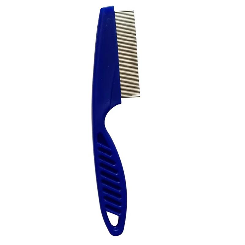 Pet Grooming Flea Comb for Dogs and Cats High - Density Teeth to Remove Floating Hair Dander Fleas and Lice Pet Cleaning Tool S синий
Pet Grooming Flea Comb for Dogs and Cats High - Density Teeth to Remove Floating Hair Dander Fleas and Lice Pet Cleaning Tool S синий