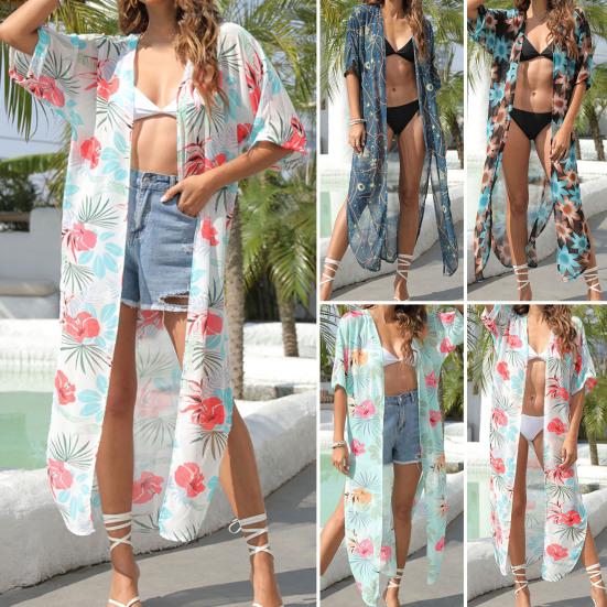 Стильное женское пальто-накидка с защитой от ультрафиолета Легкая летняя пляжная одежда Woemn 
Стильное женское пальто-накидка с защитой от ультрафиолета Легкая летняя пляжная одежда Woemn