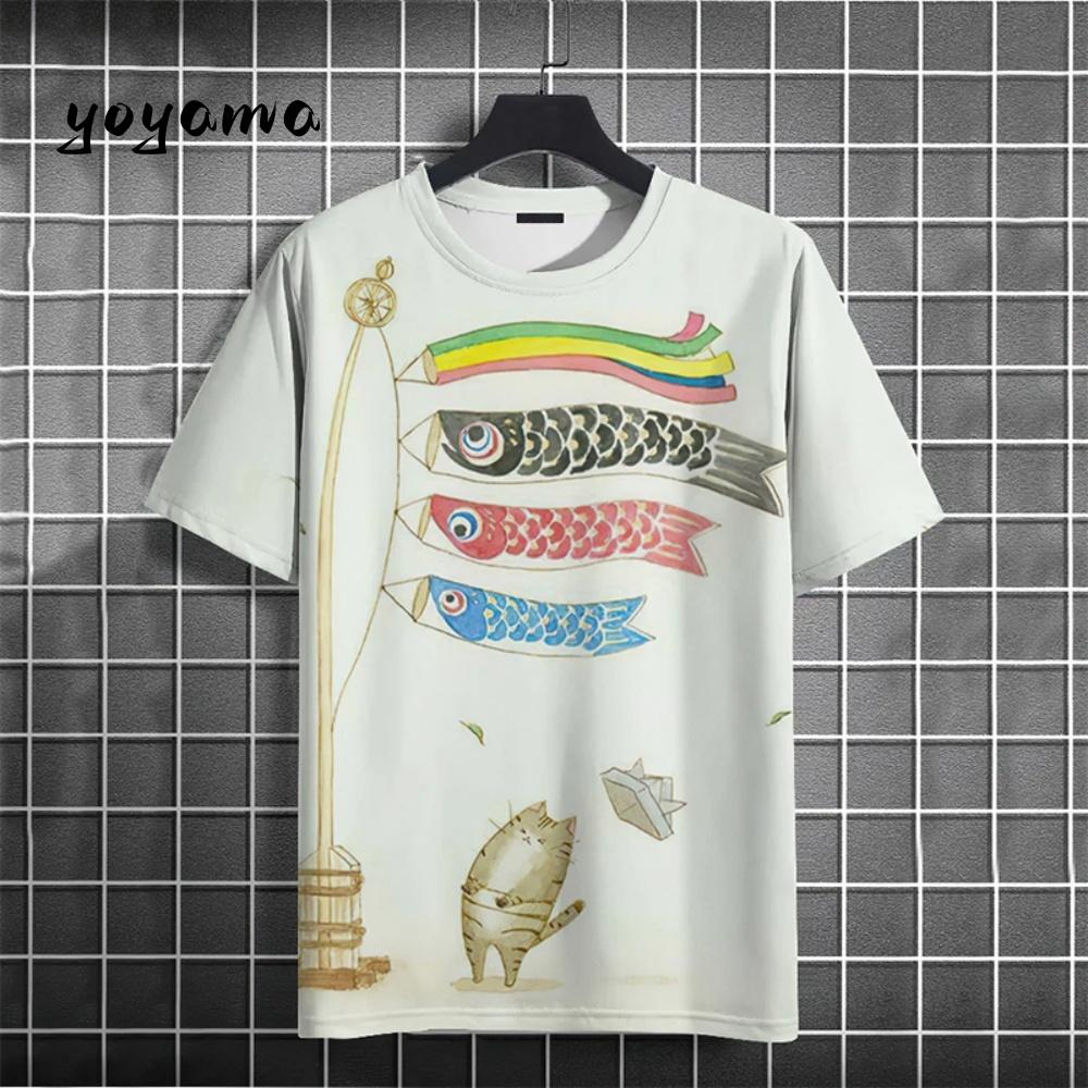 Funny Cat Cartoon Men s T-short 3D Printed Men Short-Sleeved Oversized Breathable Casual O-Neck Y2k Clothes 6XL
Funny Cat Cartoon Men s T-short 3D Printed Men Short-Sleeved Oversized Breathable Casual O-Neck Y2k Clothes 6XL