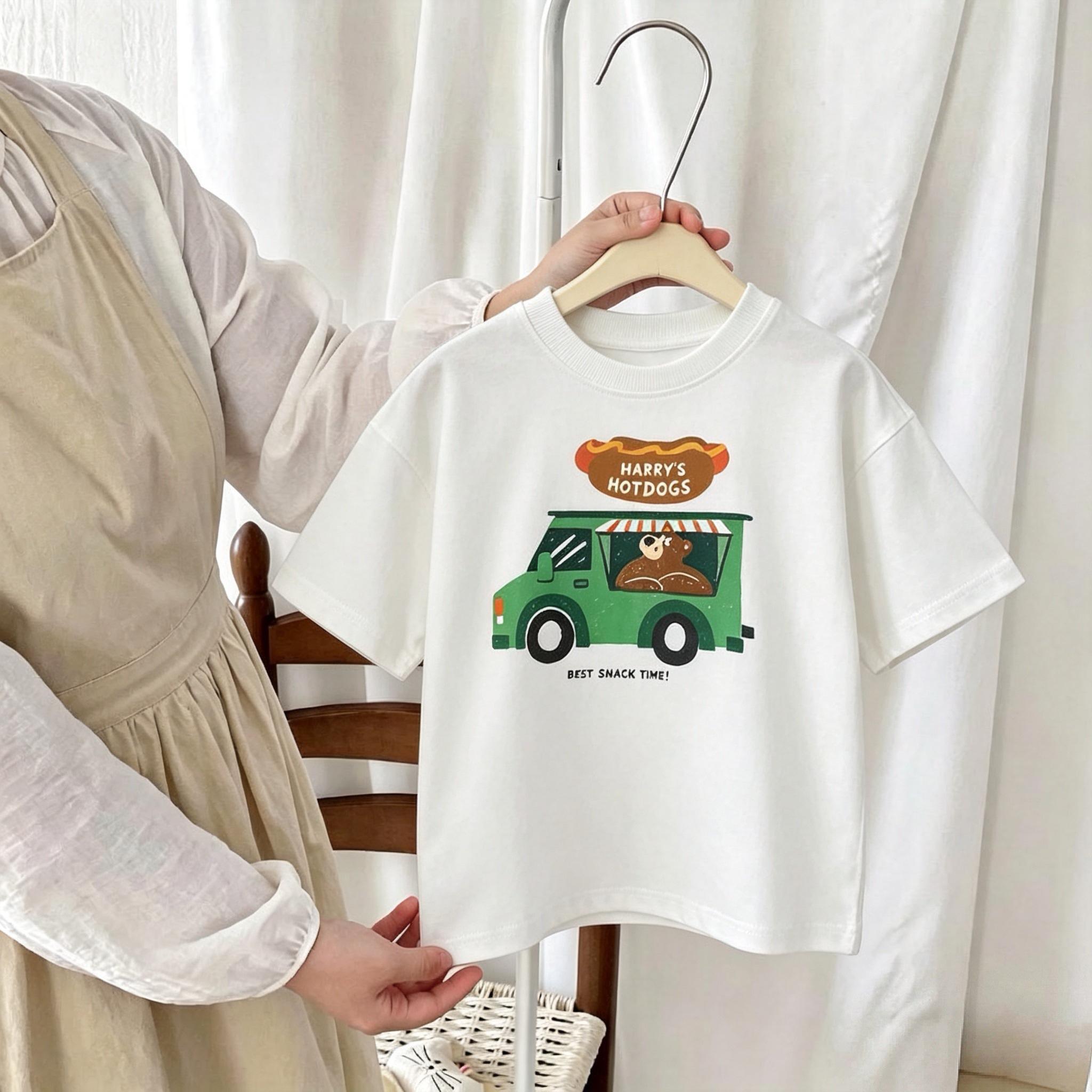 White Versatile Kids Printed T-shirts 2026 New Summer Clothing Simple Fashion Children s Tshirt Short-sleeved Tops 110
White Versatile Kids Printed T-shirts 2026 New Summer Clothing Simple Fashion Children s Tshirt Short-sleeved Tops 110