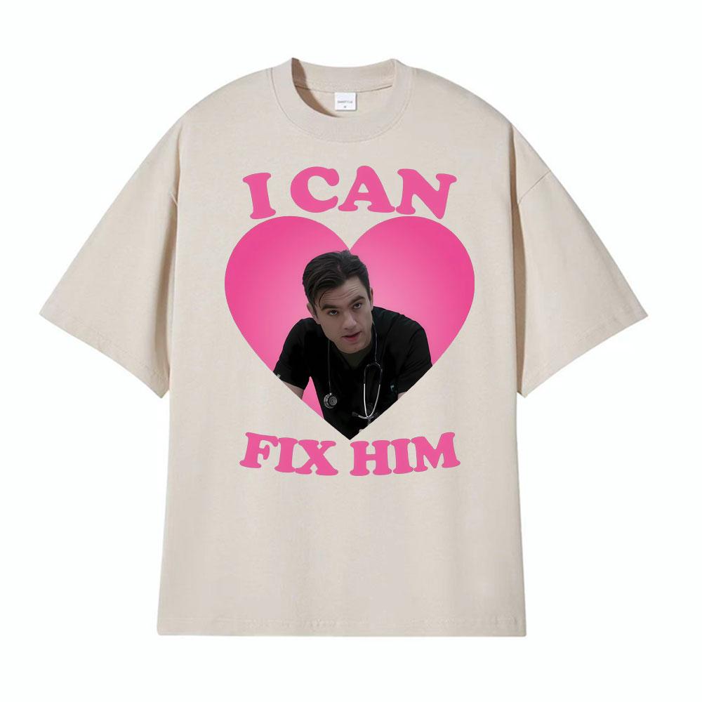 I Can Fix Him Patrick Ball As Dr Frank Langdon Heart T Shirt Unisex Women Fashion T Shirts Short Sleeve Comfort Tshirt Streetwear 4XL
I Can Fix Him Patrick Ball As Dr Frank Langdon Heart T Shirt Unisex Women Fashion T Shirts Short Sleeve Comfort Tshirt Streetwear 4XL