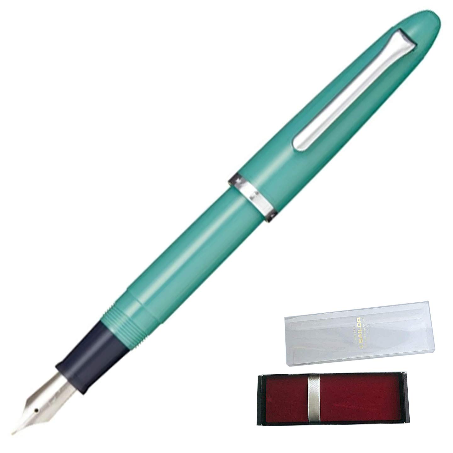 Sailor Fountain Pen SAILOR Fountain Pen Profit Junior Aqua Green CT Type Medium Fine Dual-use
Sailor Fountain Pen SAILOR Fountain Pen Profit Junior Aqua Green CT Type Medium Fine Dual-use
