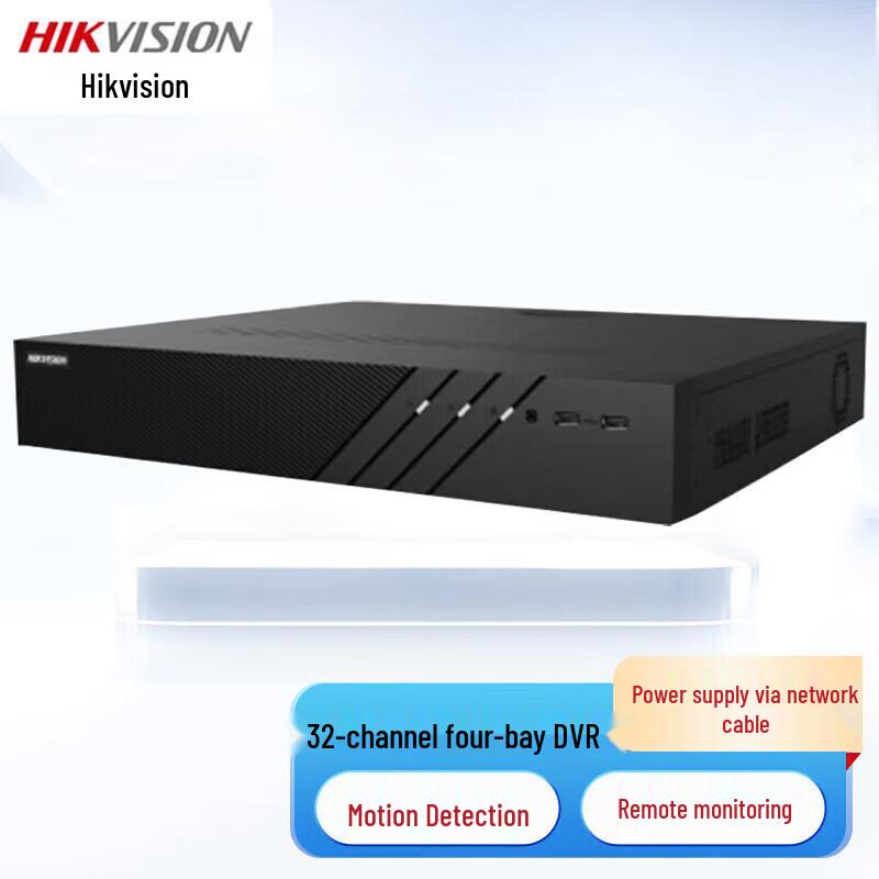 HIKVISION 32-Channel 4K POE NVR Recorder CN plug (adapter included) 32-Channel
HIKVISION 32-Channel 4K POE NVR Recorder CN plug (adapter included) 32-Channel