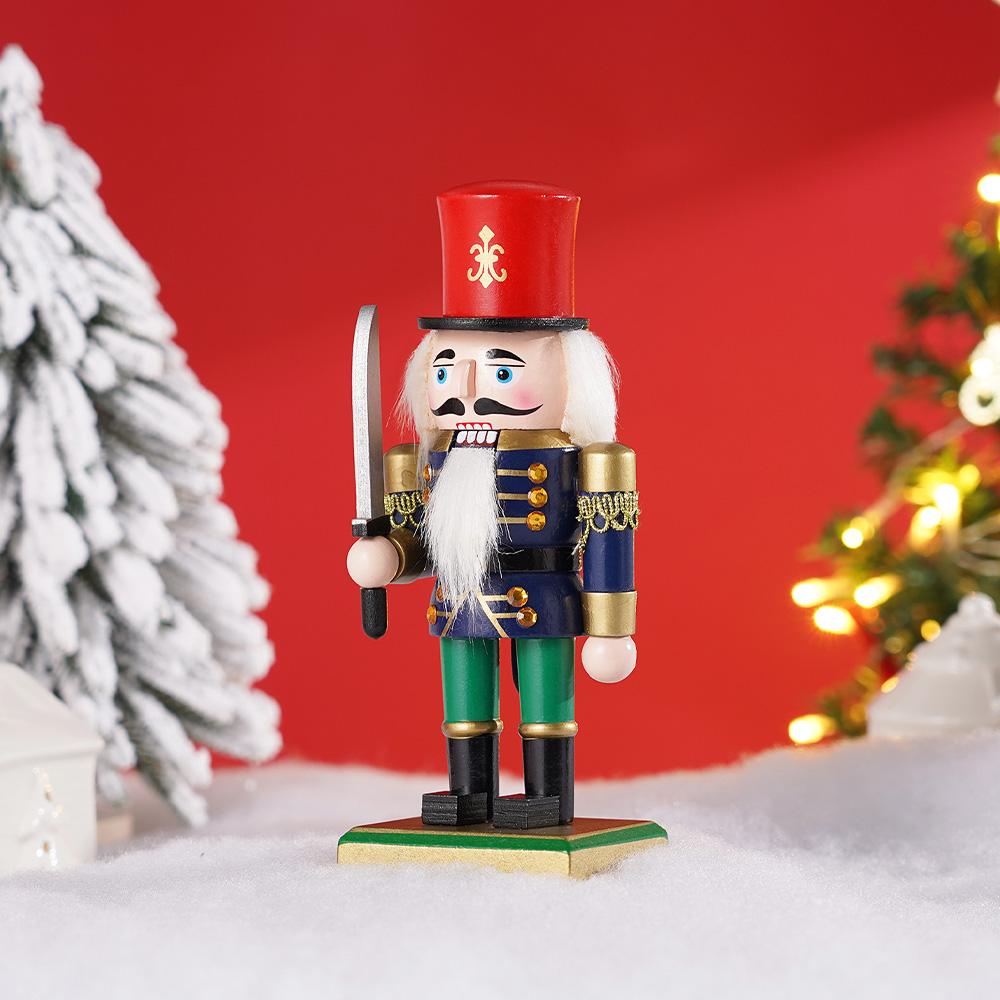 1pcs 20CM Fat Version Christmas Nutcracker Soldier wooden red/blue/green ornaments Christmas decoration home creative ornaments
1pcs 20CM Fat Version Christmas Nutcracker Soldier wooden red/blue/green ornaments Christmas decoration home creative ornaments