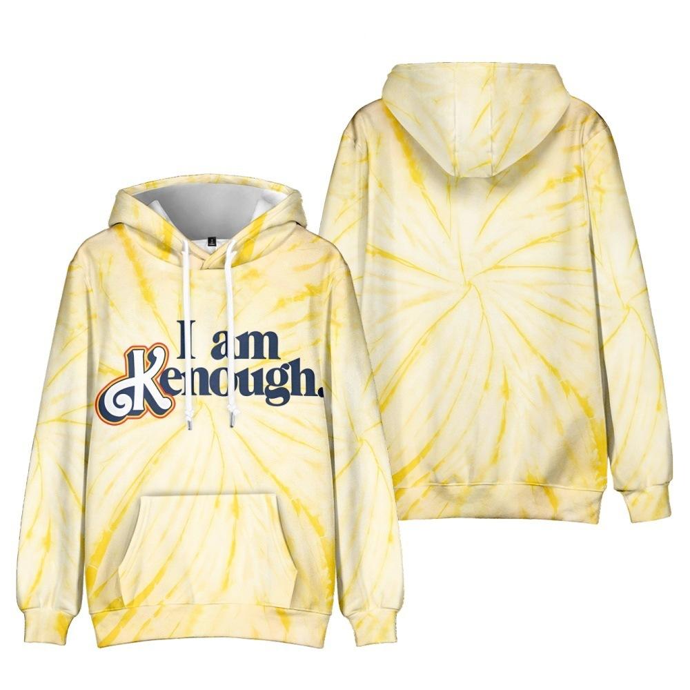 Толстовка с капюшоном I Am Ken Enough для мужчин и женщин I Am Enough, крутая уличная одежда с буквенным принтом Tie Dye
Толстовка с капюшоном I Am Ken Enough для мужчин и женщин I Am Enough, крутая уличная одежда с буквенным принтом Tie Dye
