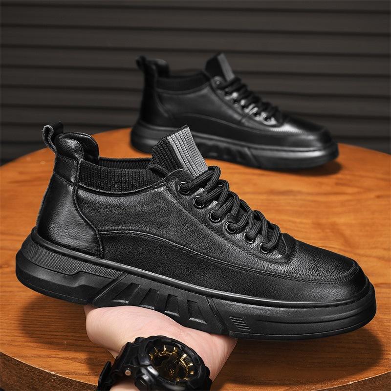 2024 live broadcast new microfiber leather breathable autumn and winter outdoor tooling sports board shoes thick-soled velvet retro Korean version men 39 чорний
2024 live broadcast new microfiber leather breathable autumn and winter outdoor tooling sports board shoes thick-soled velvet retro Korean version men 39 чорний