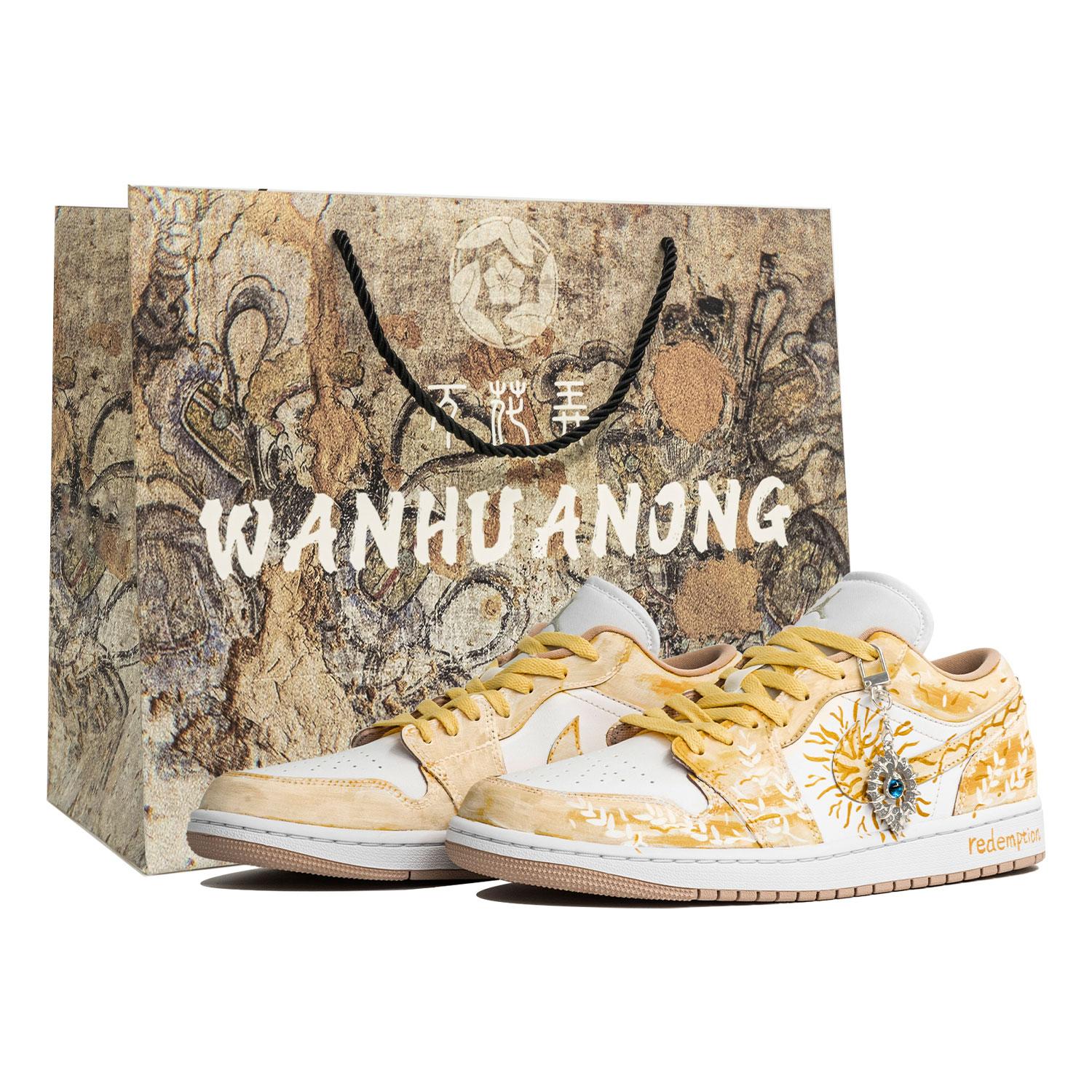 Jordan Air Jordan 1 Low top Vintage Basketball Shoes Unisex Yellow White DC0774-120(Team113-BOX) 36.5
Jordan Air Jordan 1 Low top Vintage Basketball Shoes Unisex Yellow White DC0774-120(Team113-BOX) 36.5