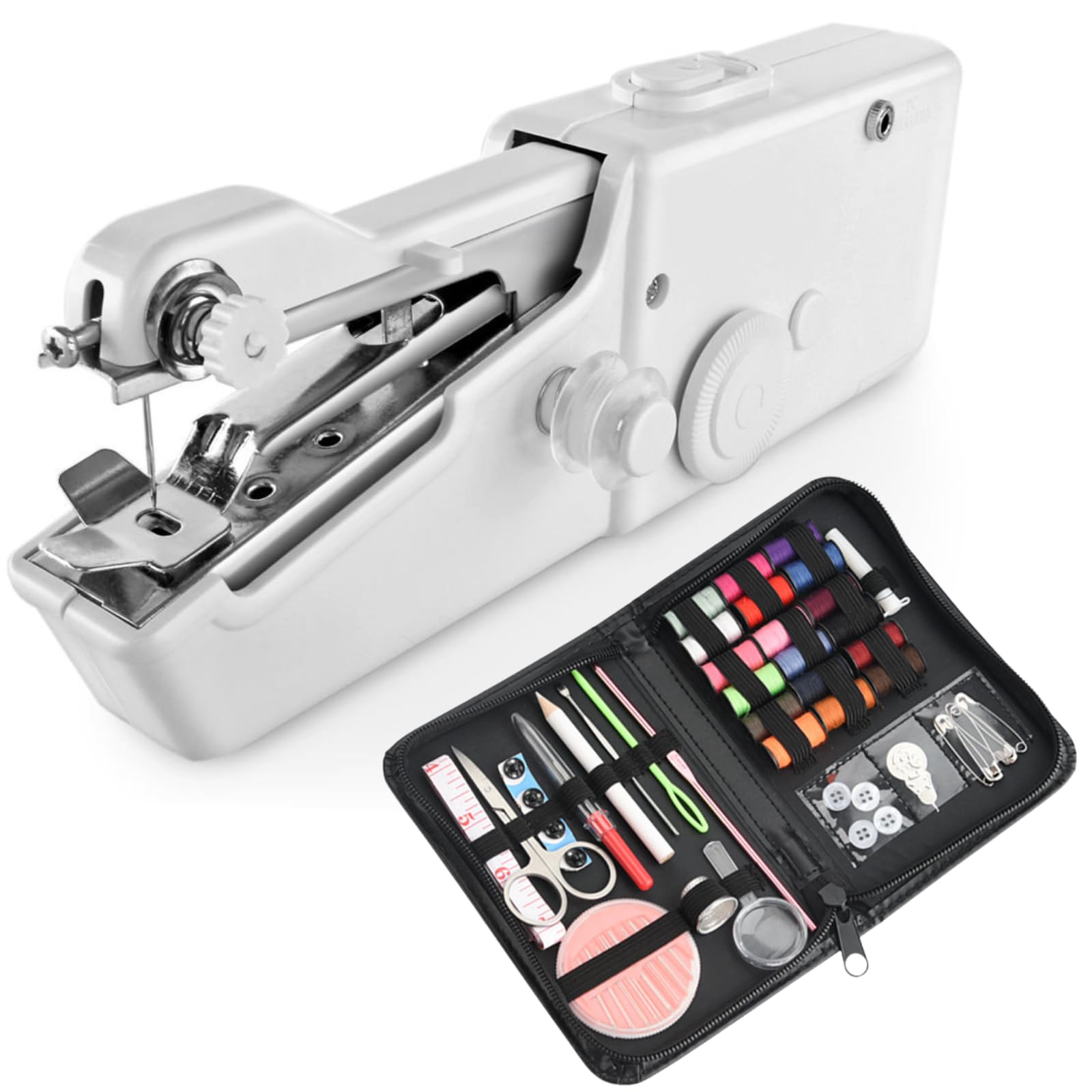 Quikaboo Handy Sewing Electric Mini Sewing Professional Hand Sewing Mini Sewing Machine Sewing Mini Electric Sewing Ручне шиття Ручне шиття
Quikaboo Handy Sewing Electric Mini Sewing Professional Hand Sewing Mini Sewing Machine Sewing Mini Electric Sewing Ручне шиття Ручне шиття
