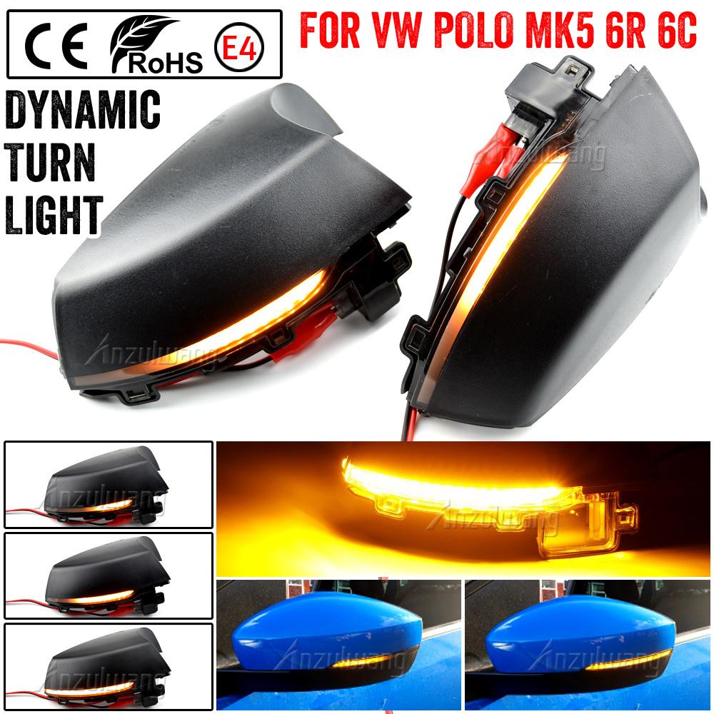 LED Dynamic Turn Signal Flashing Light For Volkswagen VW Polo MK5 6R 6C 2009 - 2016 2017 Side Rear-View Mirror Indicator Blinker
LED Dynamic Turn Signal Flashing Light For Volkswagen VW Polo MK5 6R 6C 2009 - 2016 2017 Side Rear-View Mirror Indicator Blinker