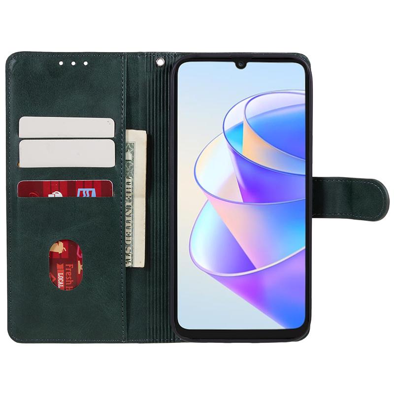 For Honor X7a 5G Slim-Fit Calf Texture Smartphone Case PU Leather Wallet Shell Stand Phone Cover Midnight Green
For Honor X7a 5G Slim-Fit Calf Texture Smartphone Case PU Leather Wallet Shell Stand Phone Cover Midnight Green