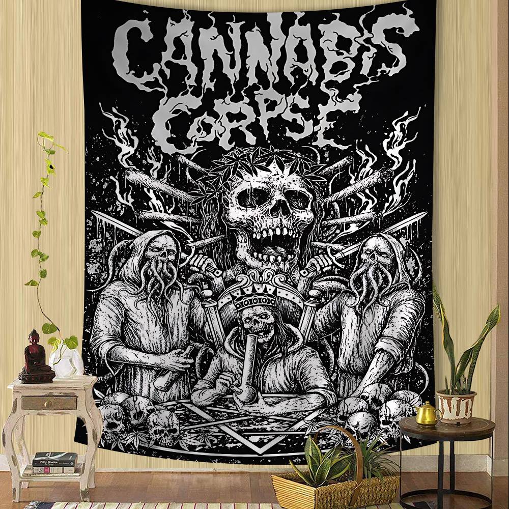 CCannibal CCorpse Band Cartoon Tapestry Art Science Fiction Room Home Decor Wall Hanging Sheets 74x94cm(29x37in)
CCannibal CCorpse Band Cartoon Tapestry Art Science Fiction Room Home Decor Wall Hanging Sheets 74x94cm(29x37in)