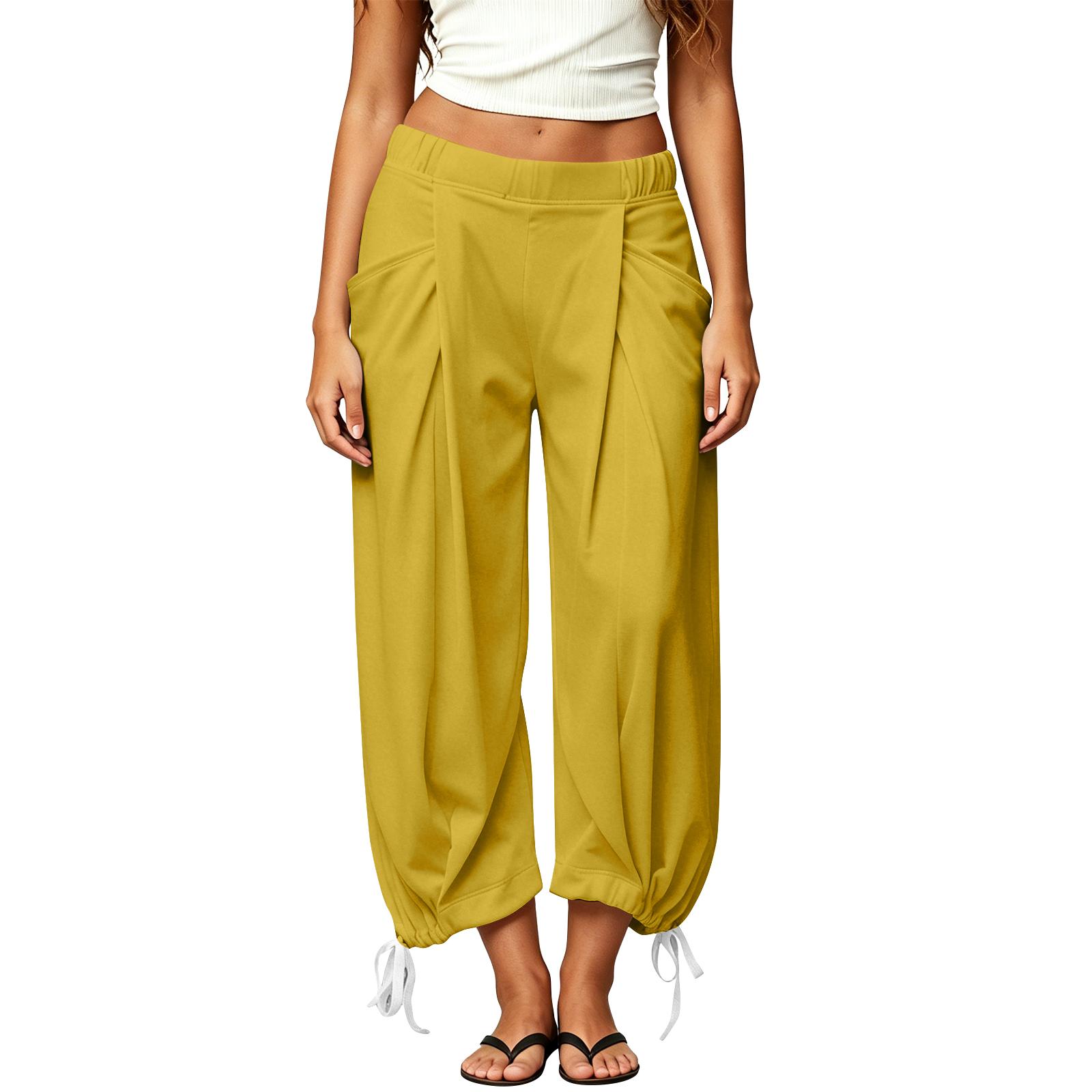 Women s High-Waisted Pocket Casual Sweatpants XL жовтий
Women s High-Waisted Pocket Casual Sweatpants XL жовтий
