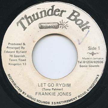 7-дюймовая пластинка FRANKIE JONES - Let Go Rydim NONE Thunder Bolt 1985 Ямайка Регги, Ска и Даб Б/У
7-дюймовая пластинка FRANKIE JONES - Let Go Rydim NONE Thunder Bolt 1985 Ямайка Регги, Ска и Даб Б/У