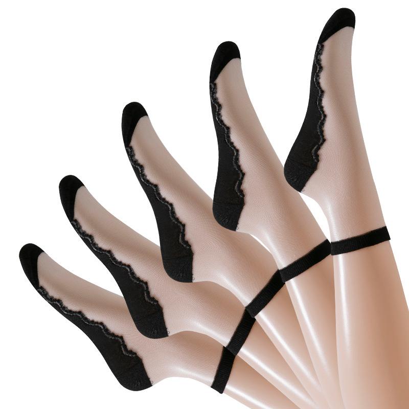 Женские летние кружевные носки из хлопка с кружевом, износостойкие, дышащие, нескользящие, средней длины, из хрустального шелка 1 pair
Женские летние кружевные носки из хлопка с кружевом, износостойкие, дышащие, нескользящие, средней длины, из хрустального шелка 1 pair