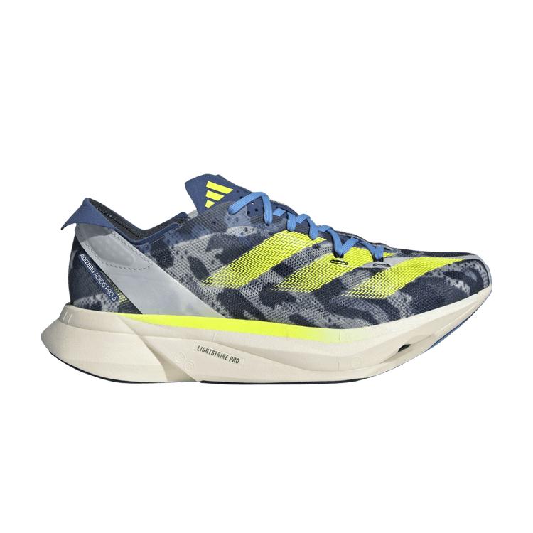 Adidas Женские кроссовки Adizero Adios Pro 3 Road to Records Pack Синий Кристально-белый Яркий лимонный IG6426 38
Adidas Женские кроссовки Adizero Adios Pro 3 Road to Records Pack Синий Кристально-белый Яркий лимонный IG6426 38