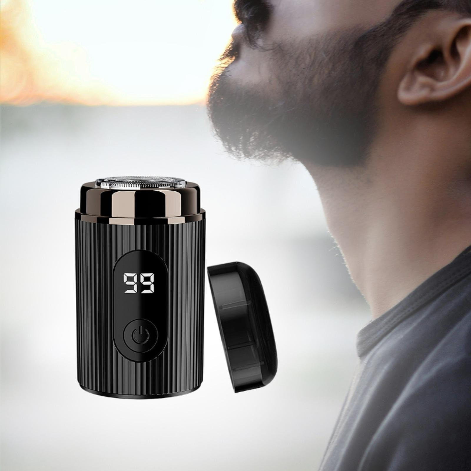 Electric Shaver Face Hair Removal Gentle Painless Shaving Compact for Men Facial Beard чорний
Electric Shaver Face Hair Removal Gentle Painless Shaving Compact for Men Facial Beard чорний