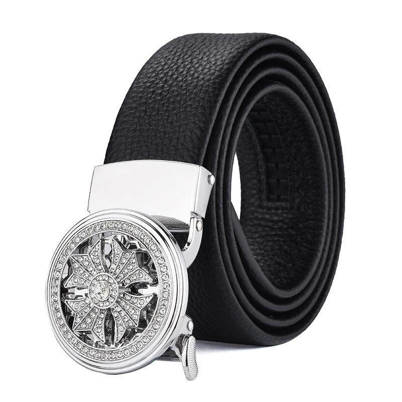Мужской ремень, ремень из коровьей кожи с автоматической пряжкой, молодежный деловой повседневный трендовый ремень 130cm
Мужской ремень, ремень из коровьей кожи с автоматической пряжкой, молодежный деловой повседневный трендовый ремень 130cm