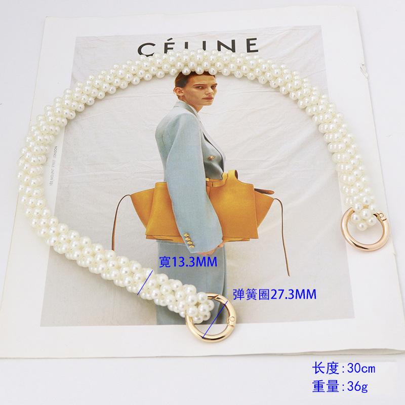 2025 NEW Pearl Bag Strap Shoulder Bag Chain Bag Straps Replacement Handles Purse Belts Beaded Handbag Belt Bags Accessories
2025 NEW Pearl Bag Strap Shoulder Bag Chain Bag Straps Replacement Handles Purse Belts Beaded Handbag Belt Bags Accessories