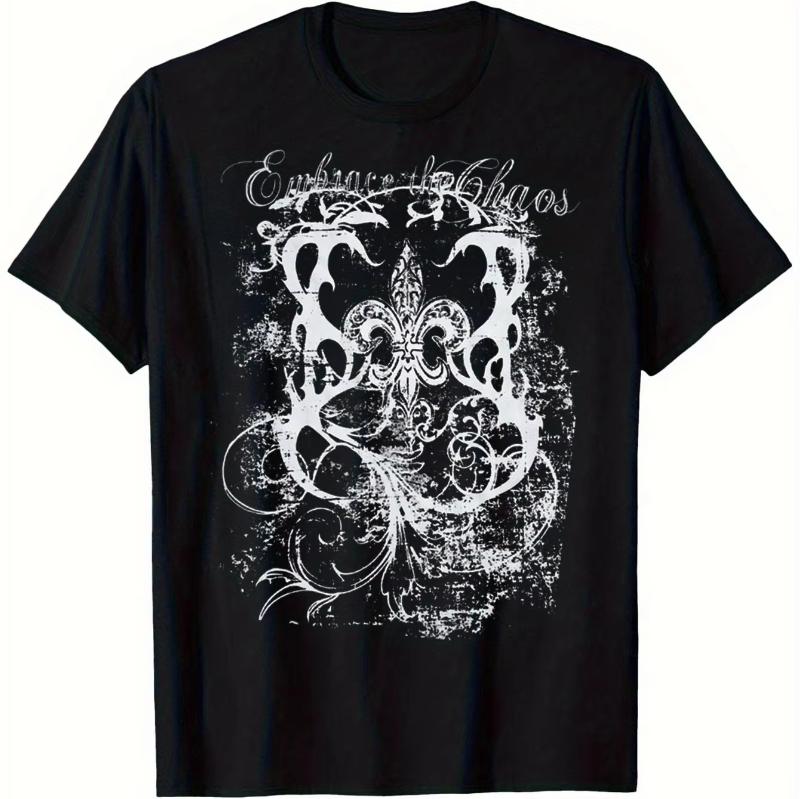 Loose fit plant print mens shirt Y2K style retro punk style mens Tshirt S
Loose fit plant print mens shirt Y2K style retro punk style mens Tshirt S