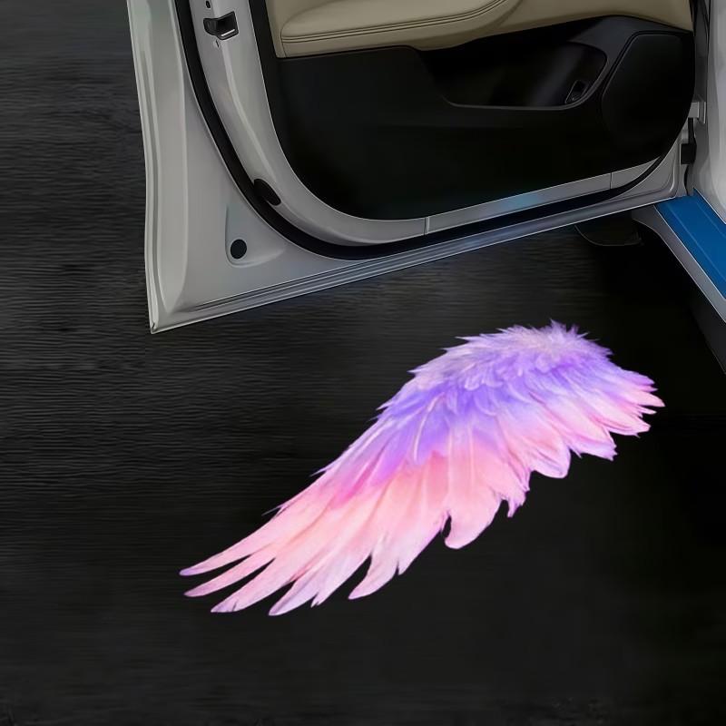 2Pcs Ice Crystal Wings Car Door Welcome Projector Lights Car Led Sensor Ambient Lights Night Lighting Universal For Sedan & Suv фіолетовий
2Pcs Ice Crystal Wings Car Door Welcome Projector Lights Car Led Sensor Ambient Lights Night Lighting Universal For Sedan & Suv фіолетовий