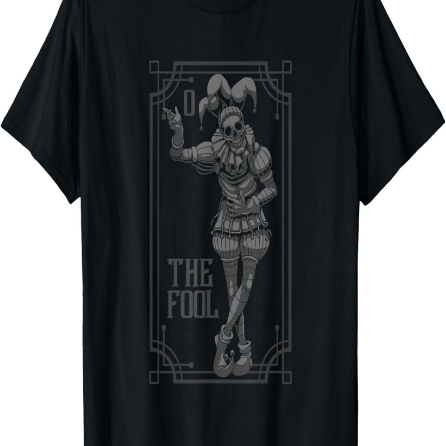 Tarot Card Shirt Jester The Fool Satanic Pagan Occult Gypsy T-Shirt XXXXXL чорний
Tarot Card Shirt Jester The Fool Satanic Pagan Occult Gypsy T-Shirt XXXXXL чорний