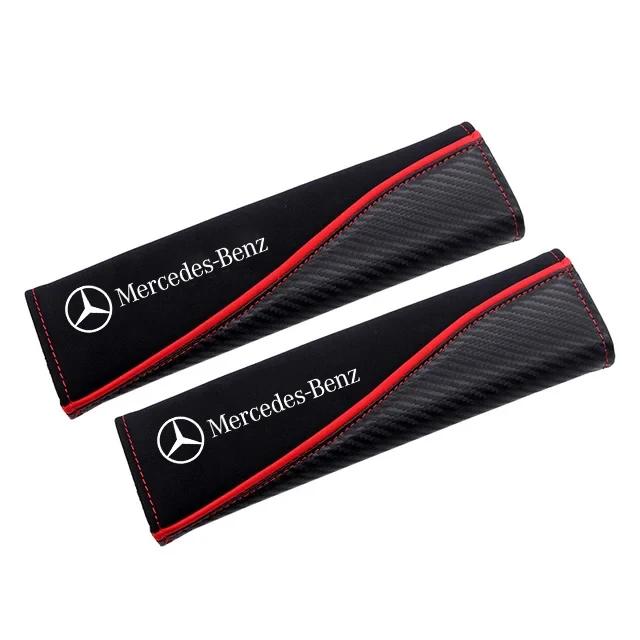 2Pcs Pads For Mercedes Benz AMG W204 W205 W203 W211 W212 W213 W201 W210 W124 W126 W140 Car Seat Belt Safety Belt Shoulder Covers чёрный
2Pcs Pads For Mercedes Benz AMG W204 W205 W203 W211 W212 W213 W201 W210 W124 W126 W140 Car Seat Belt Safety Belt Shoulder Covers чёрный