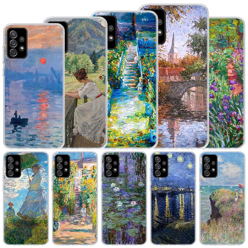 Claude Monet Garden Lotus Bridge Soft Case For Samsung Galaxy A51 A71 A50 A70 A21S Phone Cover A30 A20E A10 A31 A41 A6 A7 A8 A9 Samsung A71
Claude Monet Garden Lotus Bridge Soft Case For Samsung Galaxy A51 A71 A50 A70 A21S Phone Cover A30 A20E A10 A31 A41 A6 A7 A8 A9 Samsung A71
