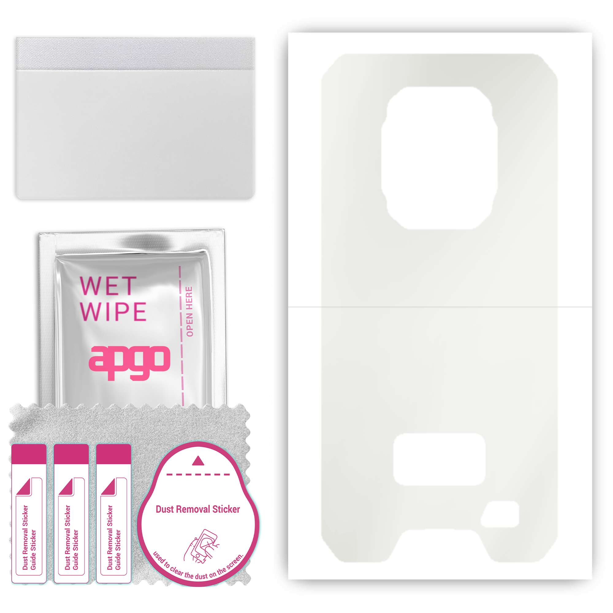 apgo MATTE Protective Skin Sticker для задньої панелі, сумісний з Ulefone Armor 9, обгорткова плівка, гідрогелева плівка, гнучкий, м’який ТПУ з позиціонуючим шаром e
apgo MATTE Protective Skin Sticker для задньої панелі, сумісний з Ulefone Armor 9, обгорткова плівка, гідрогелева плівка, гнучкий, м’який ТПУ з позиціонуючим шаром e