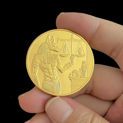 Ancient Egypt Anubis The God of Death Gold/Silver Plated Coin Pyramid Dieb Pattern Commemorative Value Token Coin золотий
Ancient Egypt Anubis The God of Death Gold/Silver Plated Coin Pyramid Dieb Pattern Commemorative Value Token Coin золотий