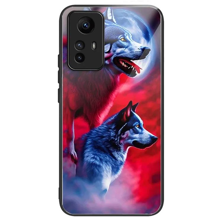 For Xiaomi Redmi Note 12S 4G Pattern Printing Anti-scratch Phone Case Tempered Glass+TPU+PC Cover 
For Xiaomi Redmi Note 12S 4G Pattern Printing Anti-scratch Phone Case Tempered Glass+TPU+PC Cover