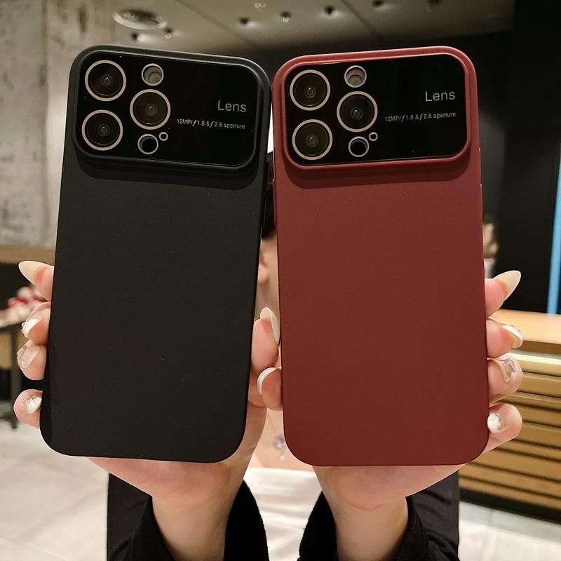 Защитные чехлы для объектива, мягкие чехлы для телефонов iPhone 14, 13, 12 Pro Max 11, однотонный противоударный чехол из ТПУ с большим окном
Защитные чехлы для объектива, мягкие чехлы для телефонов iPhone 14, 13, 12 Pro Max 11, однотонный противоударный чехол из ТПУ с большим окном
