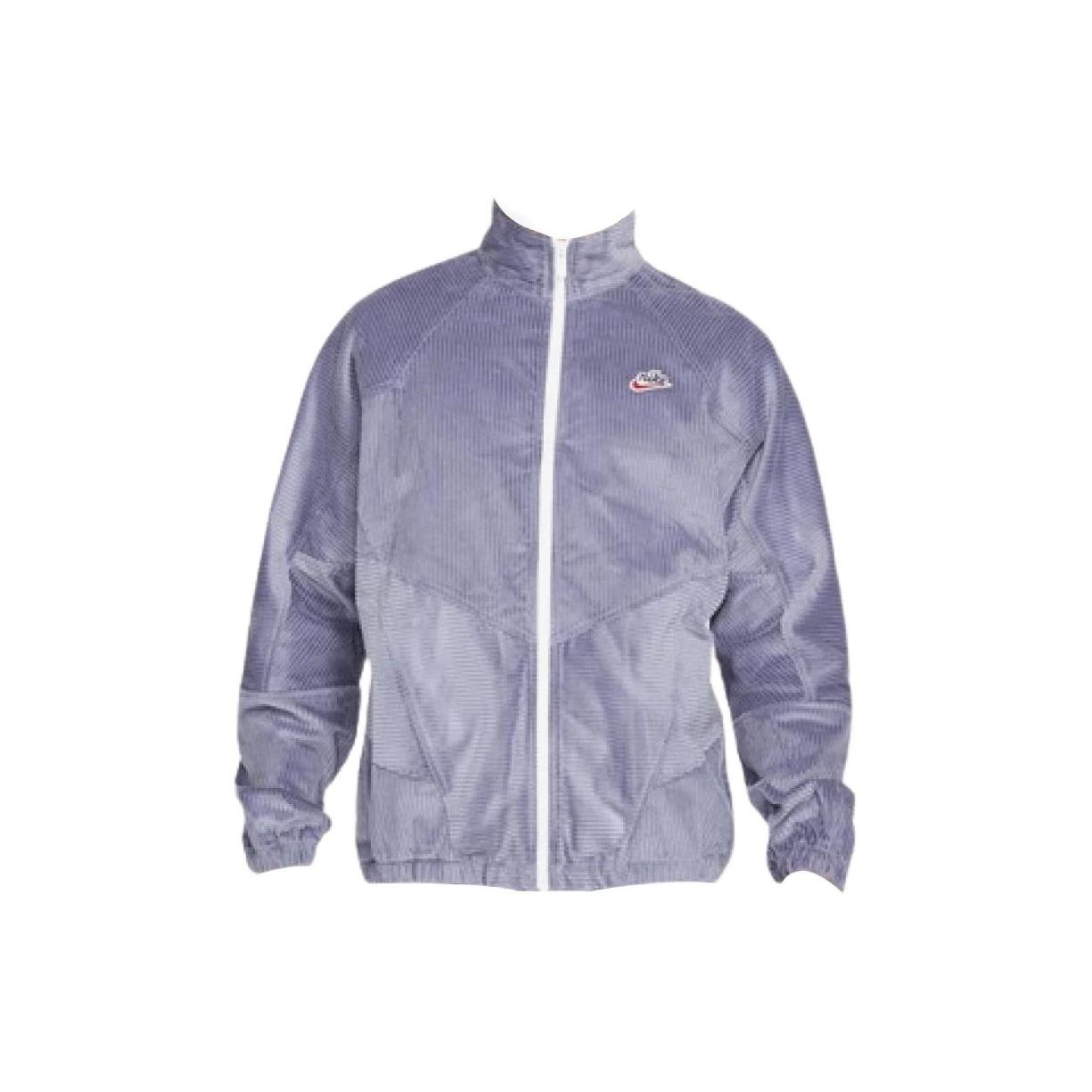 Nike Однотонная мужская куртка с воротником-стойкой, застежкой-молнией и длинными рукавами, светло-фиолетовая DA0032-588 
Nike Однотонная мужская куртка с воротником-стойкой, застежкой-молнией и длинными рукавами, светло-фиолетовая DA0032-588