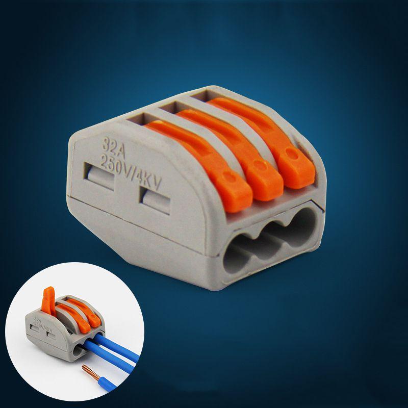 Premium Quality 3 Way Reusable Spring Lever Terminal Block Electric Cable Connector Wire
Premium Quality 3 Way Reusable Spring Lever Terminal Block Electric Cable Connector Wire