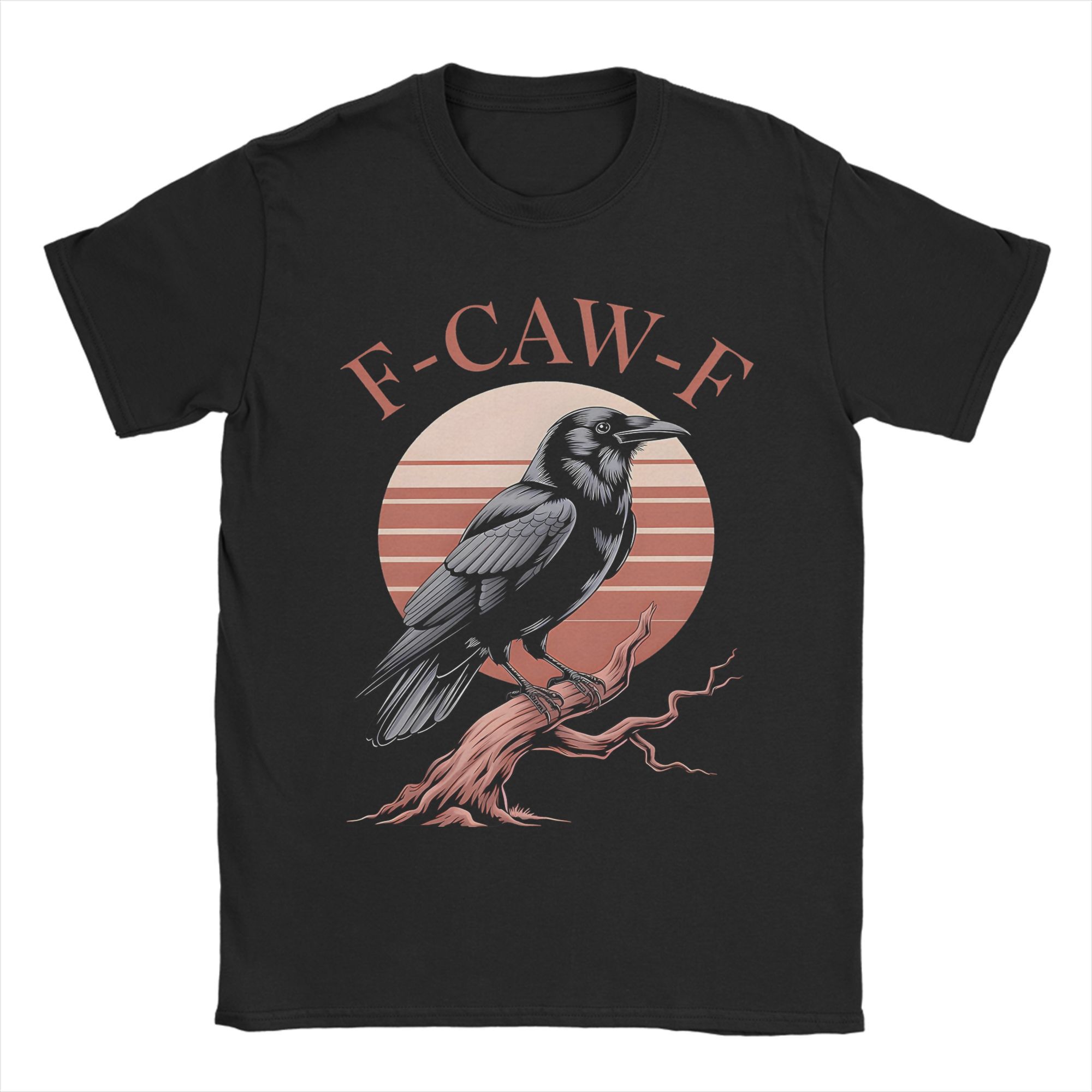 Men s T-Shirts Black Crow F Caw F Leisure 100% Cotton Tees Short Sleeve F-Caw-F Bird T Shirts Round Neck Clothes Gift 4XL
Men s T-Shirts Black Crow F Caw F Leisure 100% Cotton Tees Short Sleeve F-Caw-F Bird T Shirts Round Neck Clothes Gift 4XL