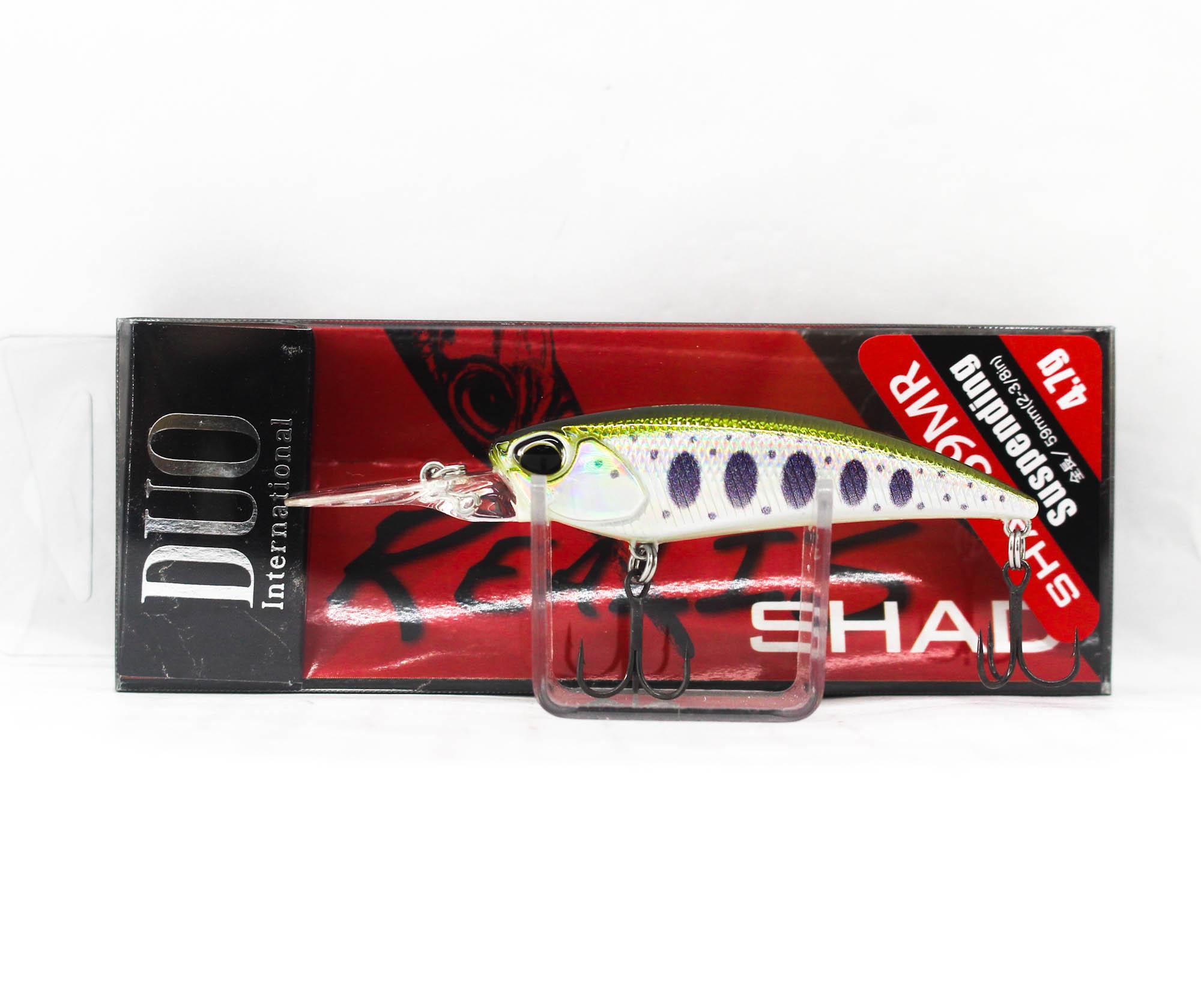 Duo Realis Shad 59 MR Suspend Lure ANA4034 (6550)
Duo Realis Shad 59 MR Suspend Lure ANA4034 (6550)