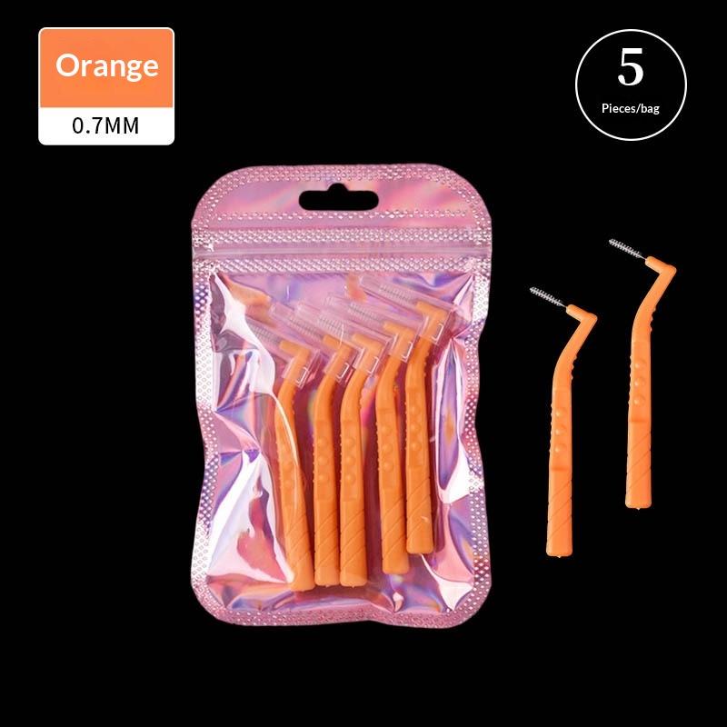 5Pcs 0.6-1.2Mm L Shape Interdental Brush With Box Orthodontic Dental Tool Teeth Cleaning Toothpick Oral Hygiene Dental Flosser оранжевый
5Pcs 0.6-1.2Mm L Shape Interdental Brush With Box Orthodontic Dental Tool Teeth Cleaning Toothpick Oral Hygiene Dental Flosser оранжевый