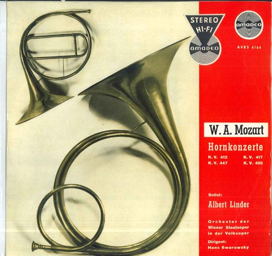 LP Record ALBERT LINDER HANS SWAROWSKY ORCH Mozart Hornkonzerte AVRS6164 AMADEO Austria Classical Used
LP Record ALBERT LINDER HANS SWAROWSKY ORCH Mozart Hornkonzerte AVRS6164 AMADEO Austria Classical Used