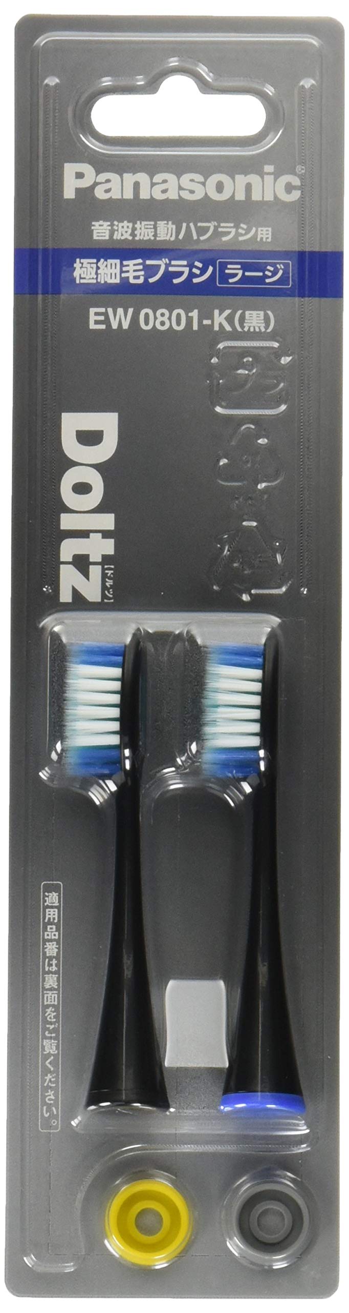 Сменная щетка Panasonic Dolts Extra Fine Bristle Brush, большой набор из 2 шт., черного цвета (6 месяцев) EW0801-К
Сменная щетка Panasonic Dolts Extra Fine Bristle Brush, большой набор из 2 шт., черного цвета (6 месяцев) EW0801-К