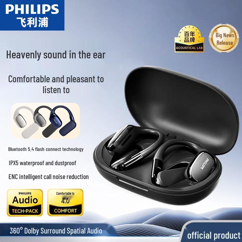 Philips TAT5739 Open-Ear Bluetooth Headphones
Philips TAT5739 Open-Ear Bluetooth Headphones