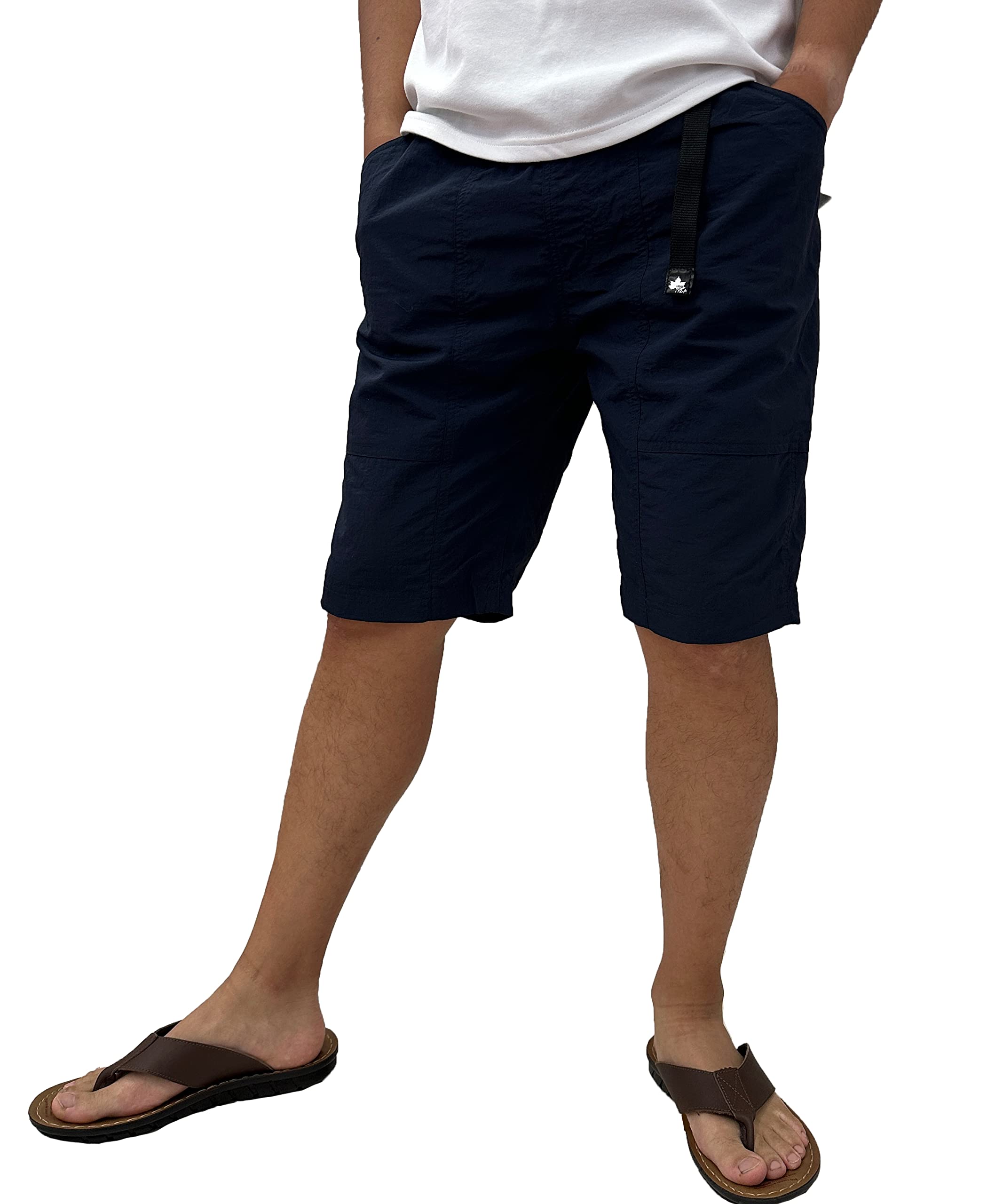 Logo Spark Men s Nylon Taslan Garden Shorts, Sizes M, L, and LL (M, 67 Navy)
Logo Spark Men s Nylon Taslan Garden Shorts, Sizes M, L, and LL (M, 67 Navy)