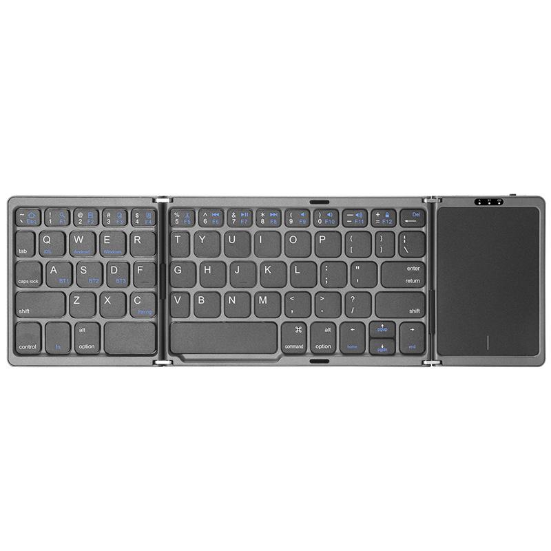 Ultra-Thin Wireless Bluetooth Keyboard with Touchpad for Phones & Tablets
Ultra-Thin Wireless Bluetooth Keyboard with Touchpad for Phones & Tablets
