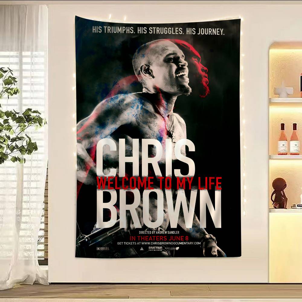 Chris Brown Different Styles Classic Movie Hanging Bohemian Tapestry Bohemian Wall Tapestries Mandala Kawaii Room Decor 74x94cm(29x37in)
Chris Brown Different Styles Classic Movie Hanging Bohemian Tapestry Bohemian Wall Tapestries Mandala Kawaii Room Decor 74x94cm(29x37in)