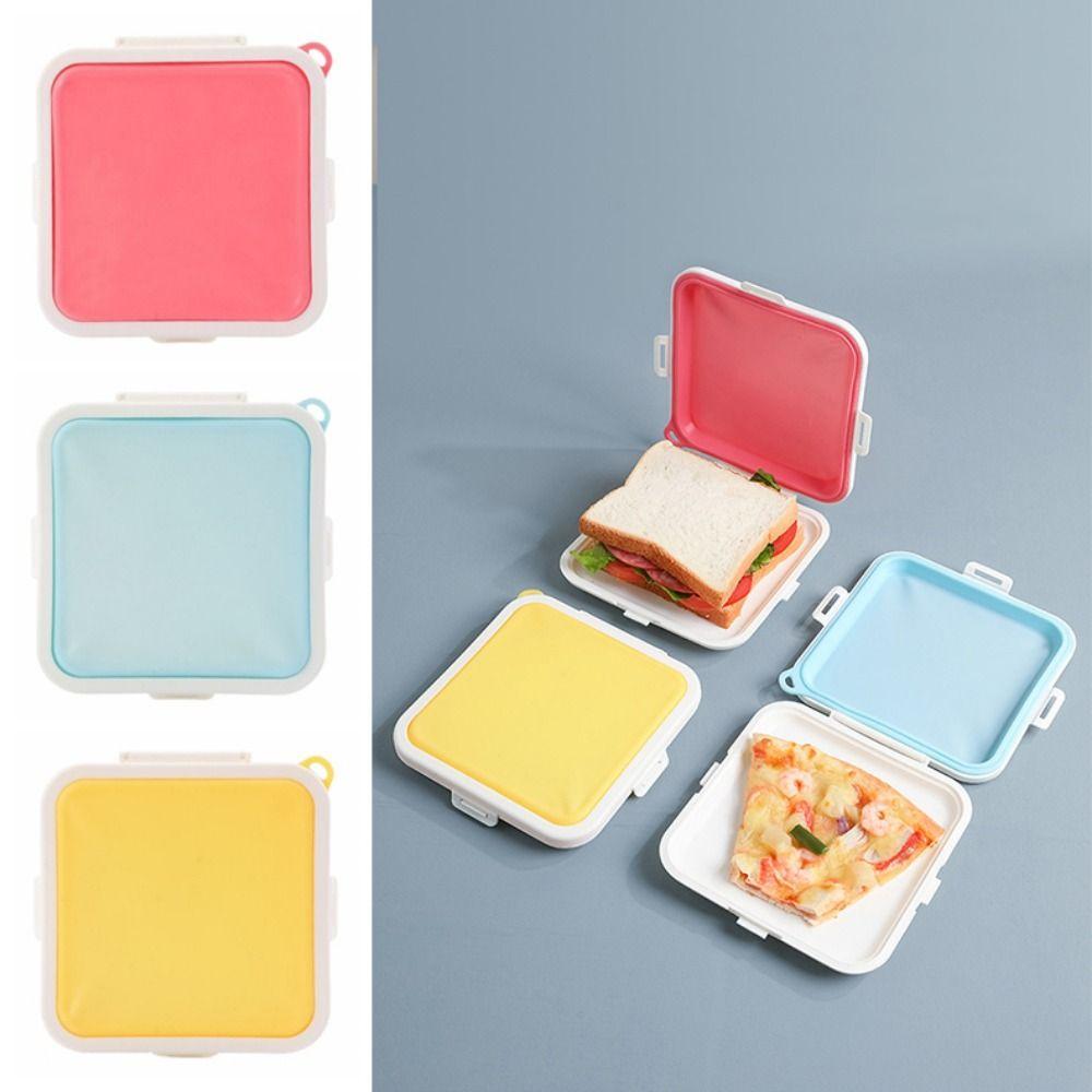 Household Sandwich Storage Box Portable Sandwich Holder Lunch Food Container Outdoor Picnics
Household Sandwich Storage Box Portable Sandwich Holder Lunch Food Container Outdoor Picnics